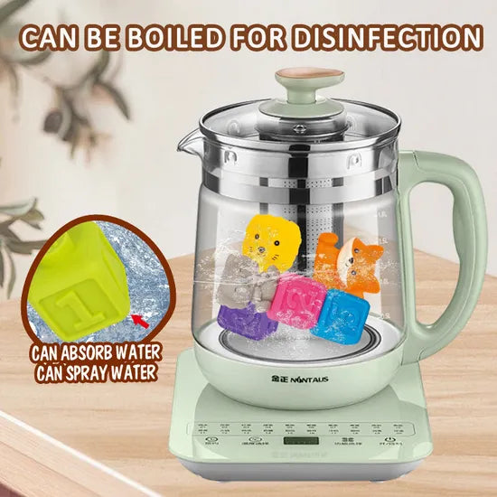 Cartoon Educational Building Blocks