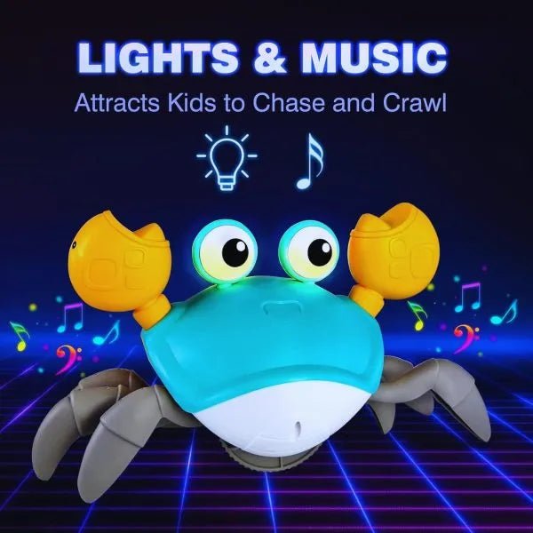 Baby Musical Crawl Crab - BEBE