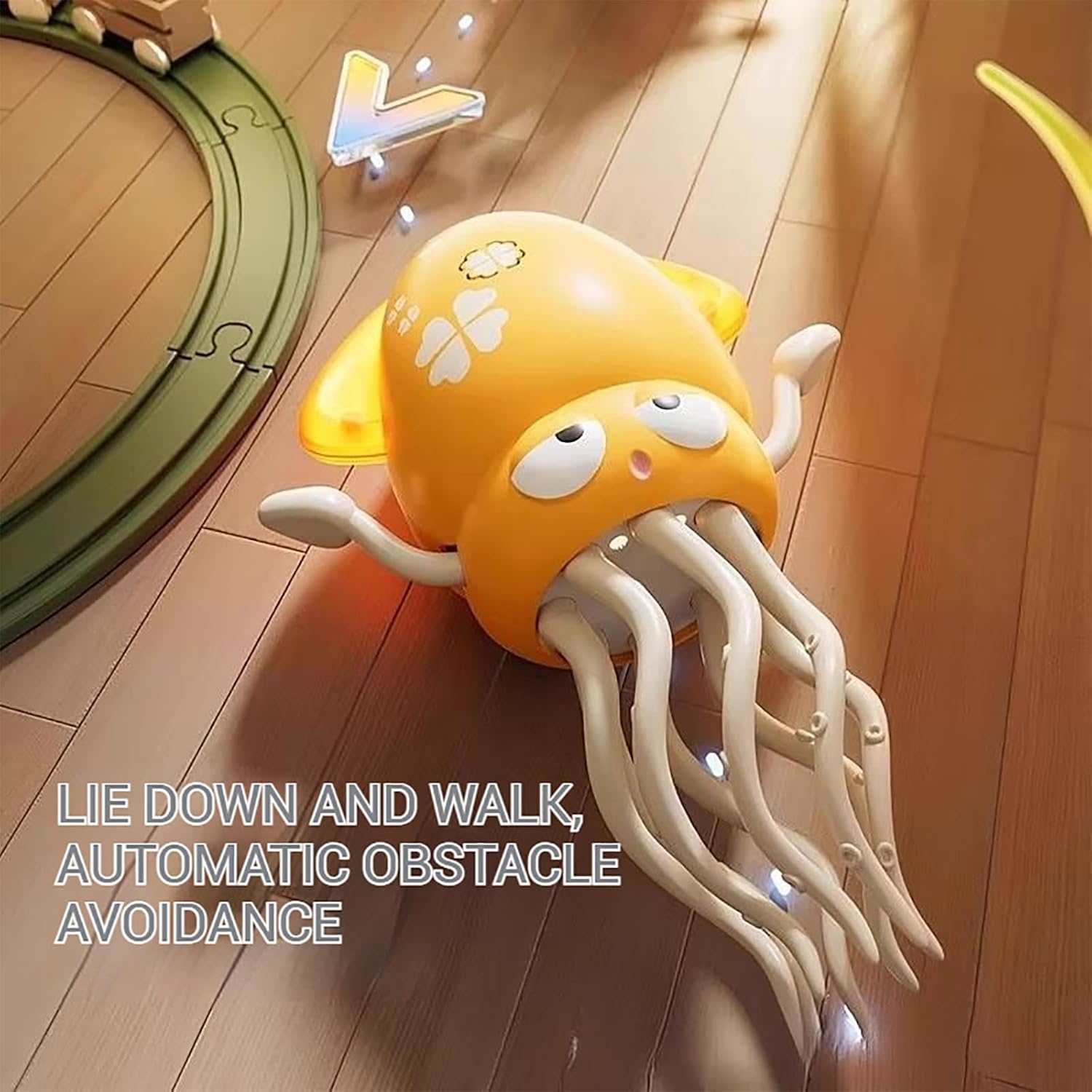 Musical Crawling Squid Toy