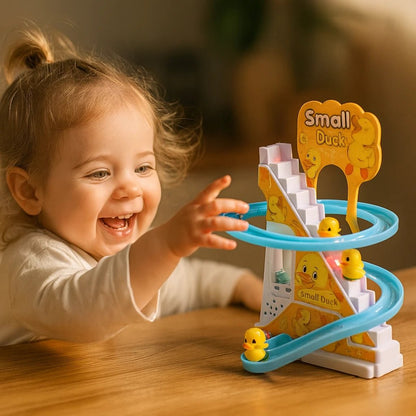 Climbing Stairs Musical Duck Slide Toy 🐥 - BEBE