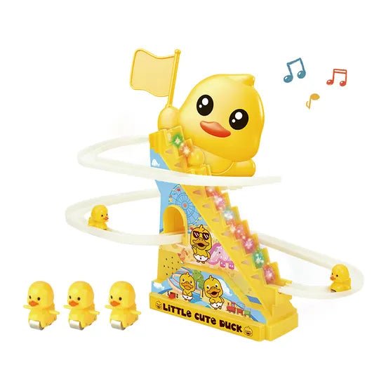 Climbing Stairs Musical Duck Slide Toy 🐥 - BEBE