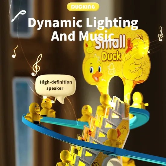 Climbing Stairs Musical Duck Slide Toy 🐥 - BEBE