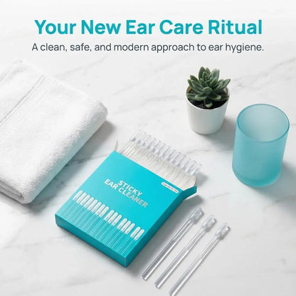 Baby Ear Cleaning Sticks, Soft Rubber Tip (24 Pcs)