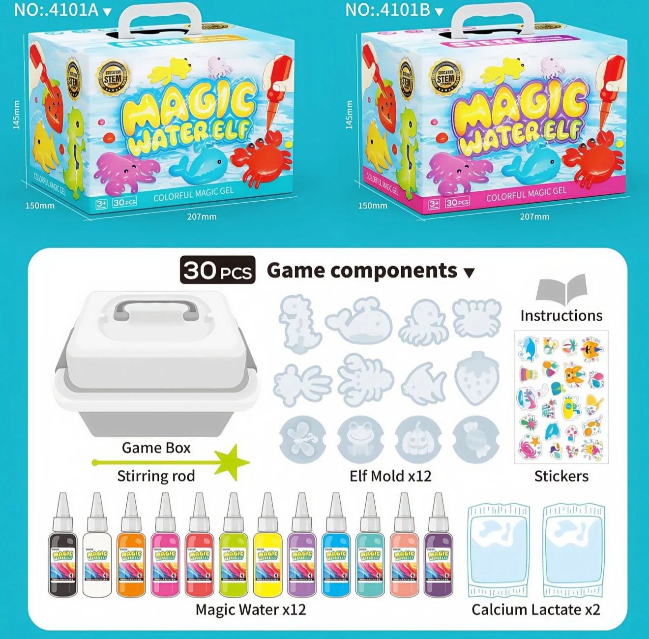 Magic Water Elf Kit (30 Pcs) - BEBE