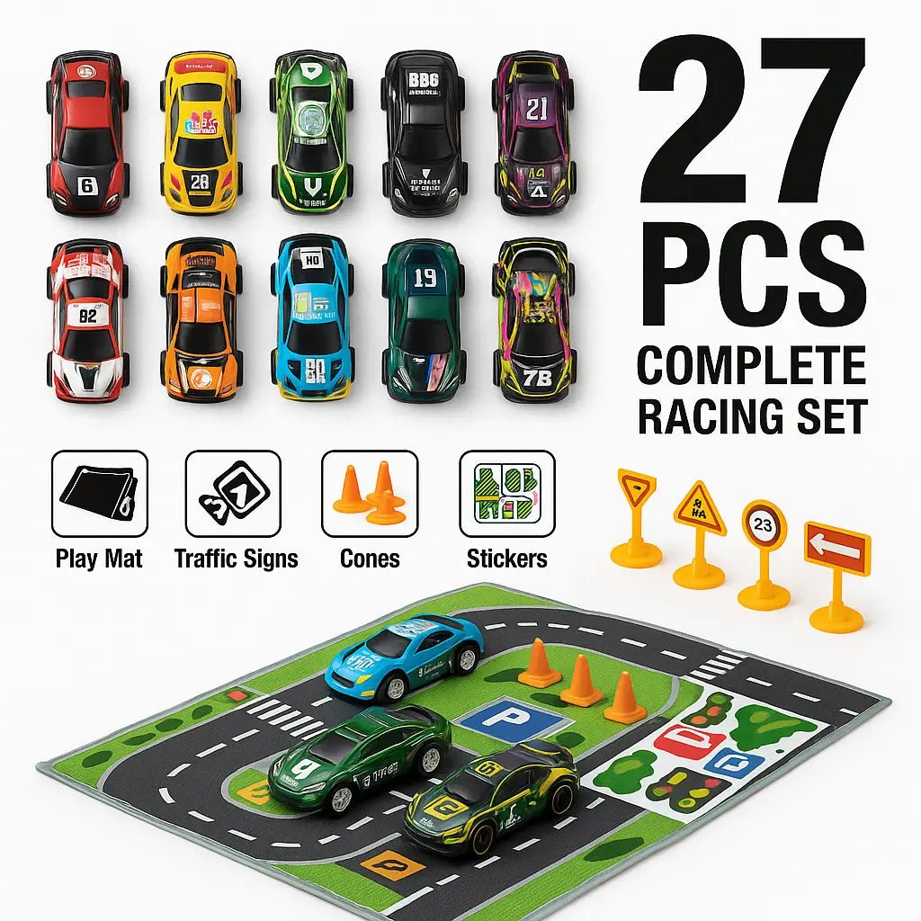 Mini Racing Cars 27pcs - BEBE