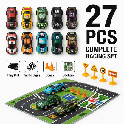 Mini Racing Cars 27pcs - BEBE